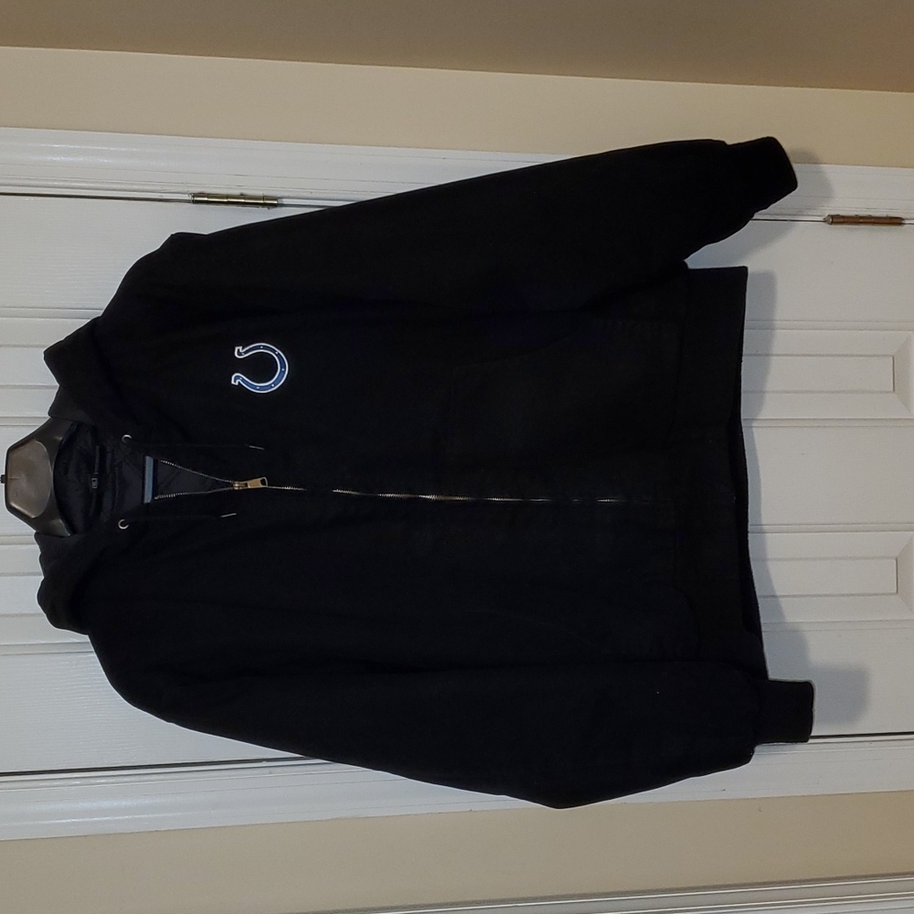 NFL Team apparel Indianapolis, Indiana Colts Football winter coat.